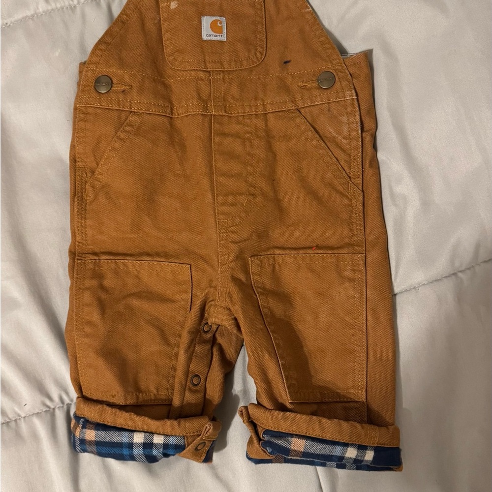 Carhartt Kids Brown Overalls